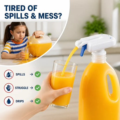 FlowSure™ — Effortless, Spill-Free Pouring for Everyone, Anytime