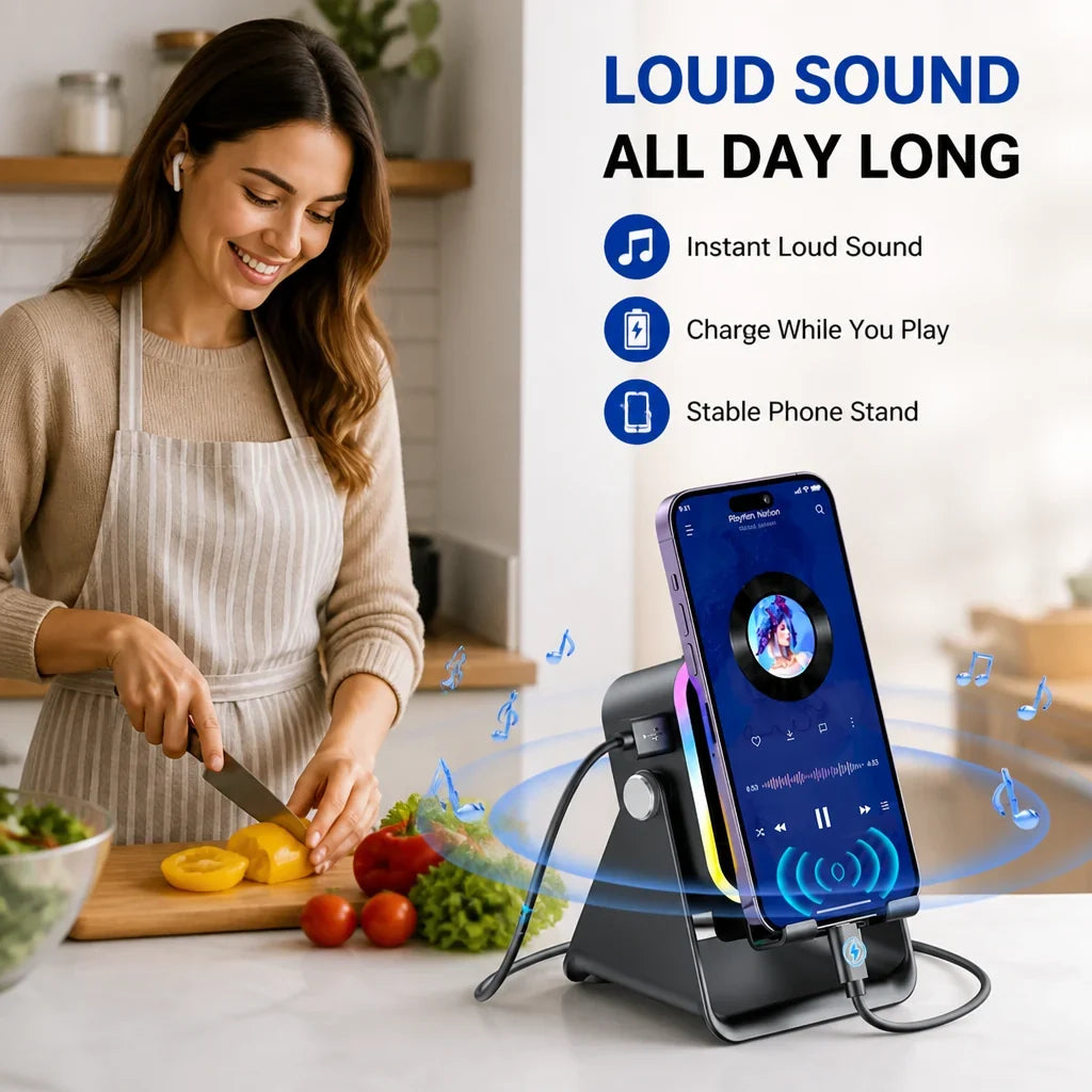 VoxDock™ — Turn Every Phone Moment Into Loud, Clear Power and Freedom