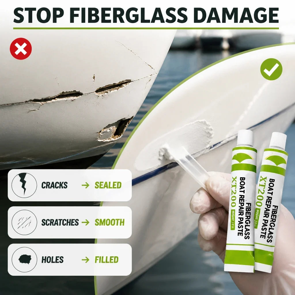 RepaVex™Fiberglass Repair Paste — Instantly Restore Flawless, Showroom-Ready Surfaces Without the Hassle