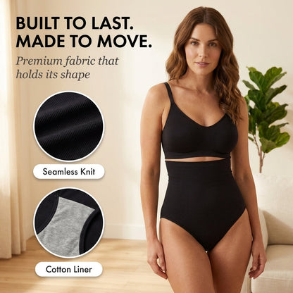The Stay-Put Shaping Panty - The Shaper That Never Rolls Down + 50% OFF