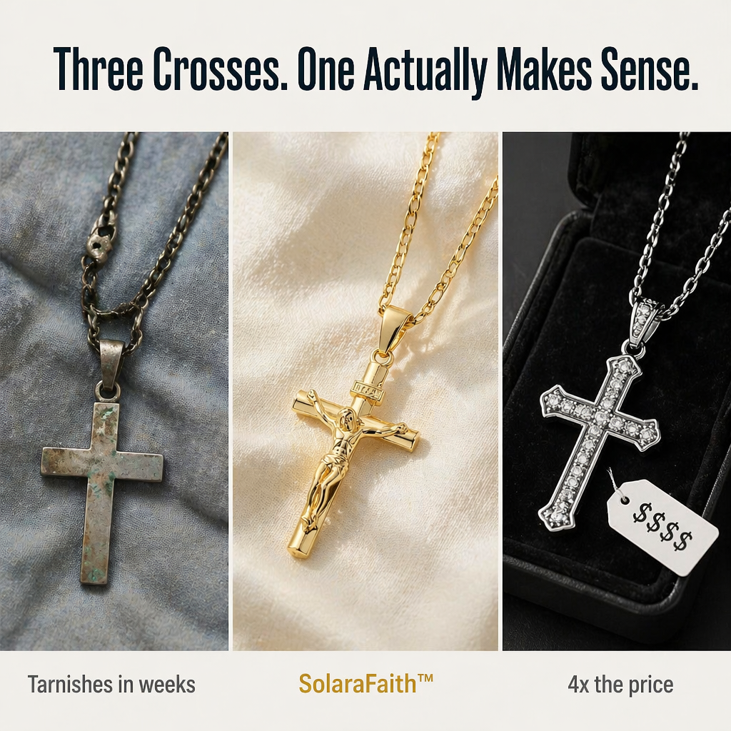 SolaraFaith™ Crucifix Necklace