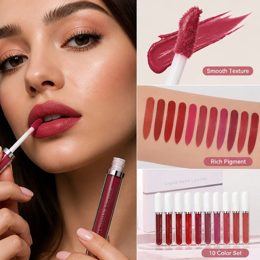 Veloura™ — Unstoppable Matte Color That Keeps You Confident All Day Long
