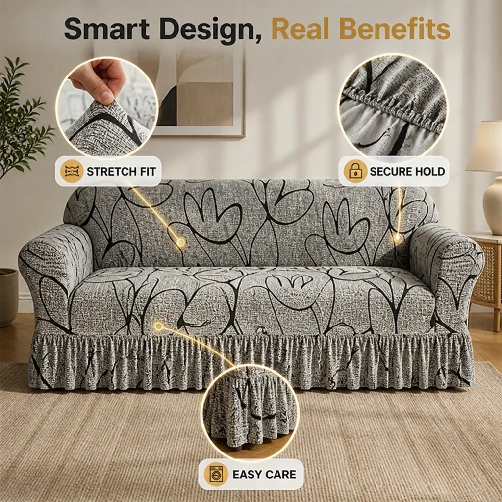 CouchDrape™ — Wrap Your Sofa in Flawless Elegance That Feels Made Just for You
