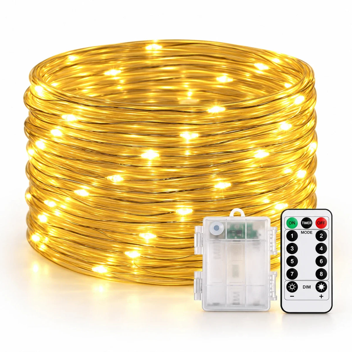 Everglow – Solar PVC Tube Outdoor String Lights