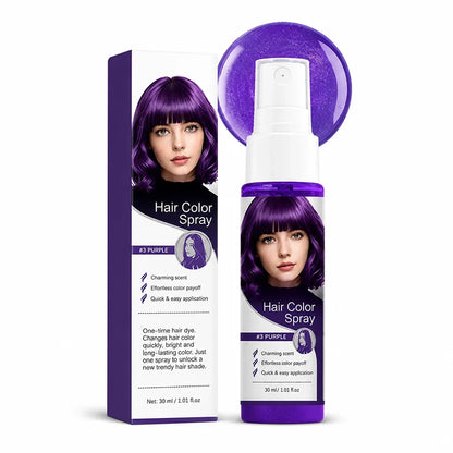 TintVibe™ Temporary Hair Color Spray — Ignite Instant Confidence with Effortless, Damage-Free Color