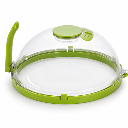 10" Clear Microwave Splatteriva™ — Lock In Nutrients and Ban Mess for Healthier, Tastier Meals Every Time