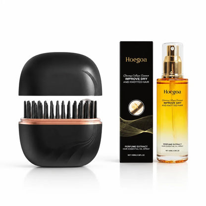 SilkComb™ Cordless Hair Straightener Comb — Transform Your Hair Into Silky, Radiant Perfection Instantly