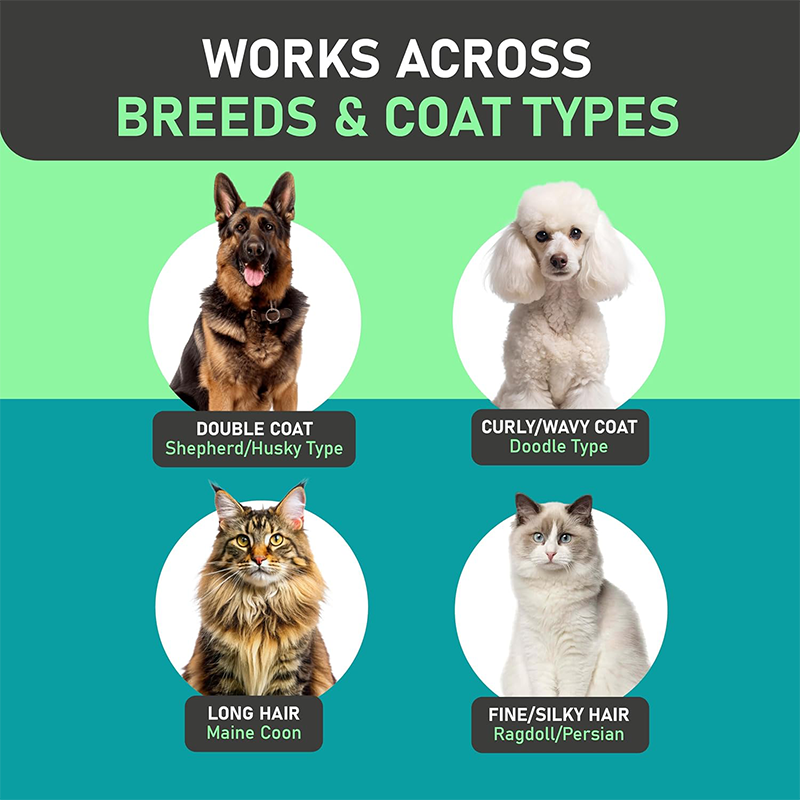 WhisperEase — Double Coat Comb