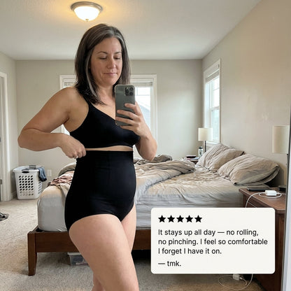 The Stay-Put Shaping Panty - The Shaper That Never Rolls Down + 50% OFF