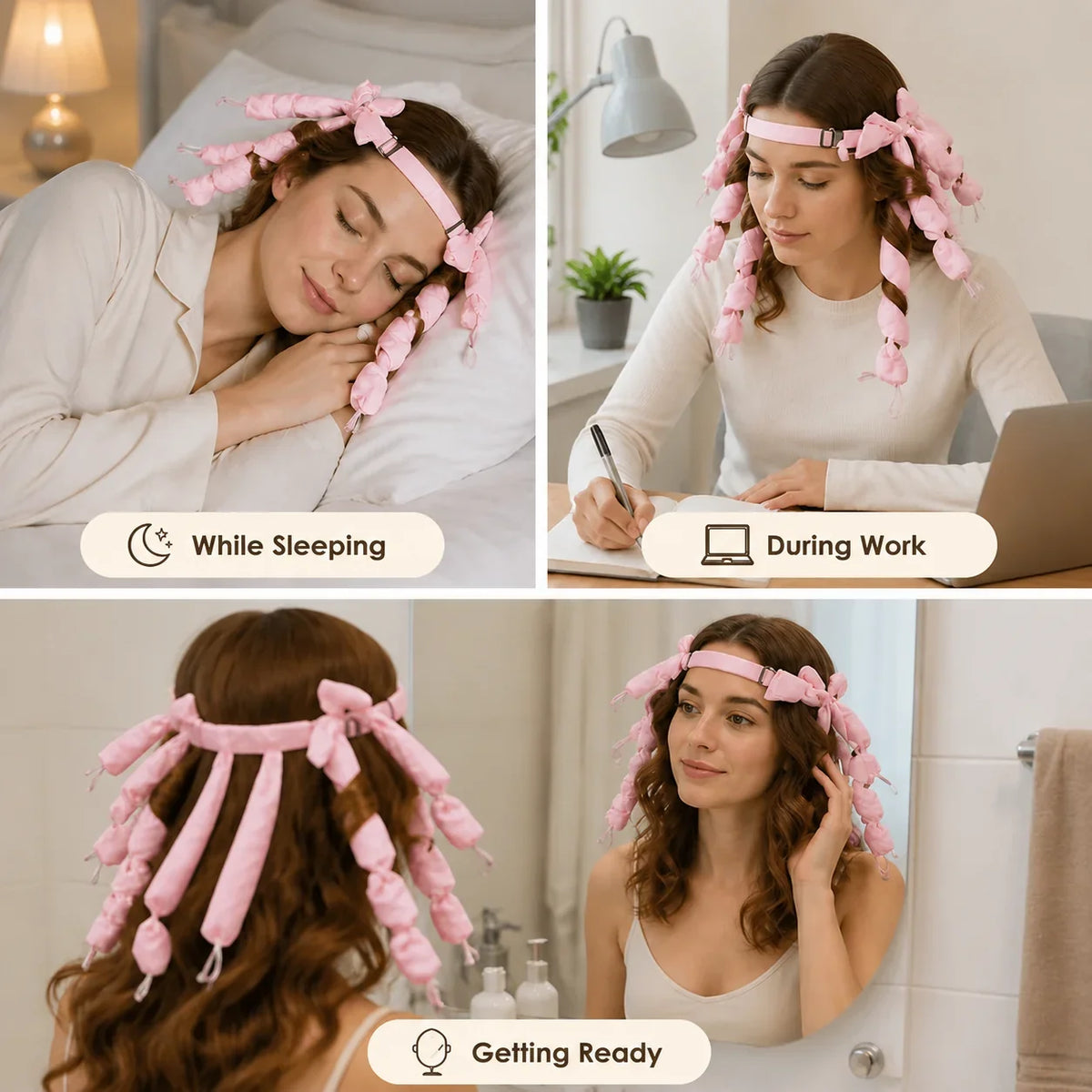 CoilDream™ — Wake Up to Gorgeous, Bounce-Back Curls Without a Single Tangle or Burn