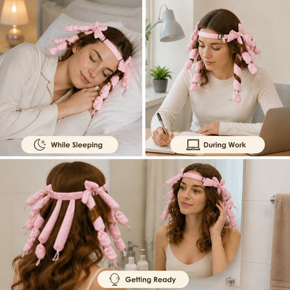 CoilDream™ — Wake Up to Gorgeous, Bounce-Back Curls Without a Single Tangle or Burn