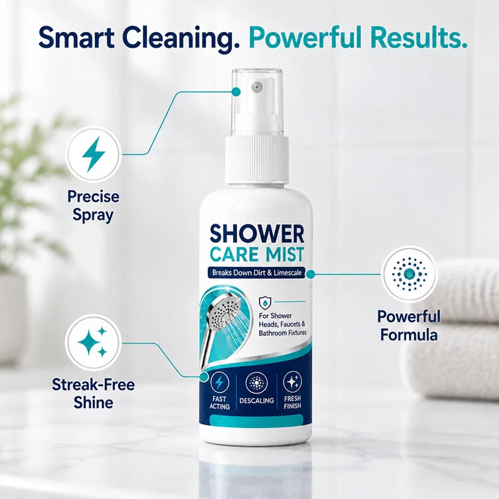 Calcera™ Limescale Eraser — Instantly Revive Your Bathroom’s Gleam and Confidence