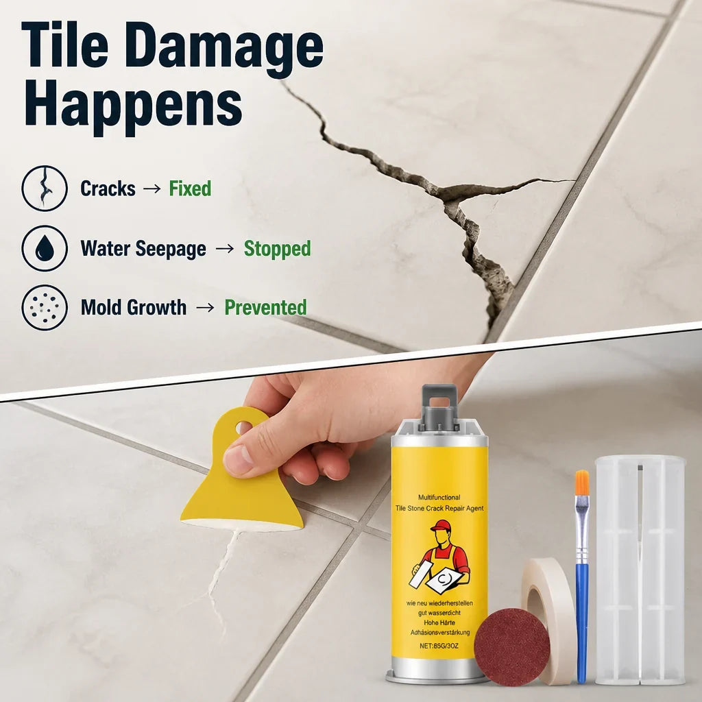 TileSleek™ — Instantly Erase Cracks and Reclaim Flawless Tiles for Life