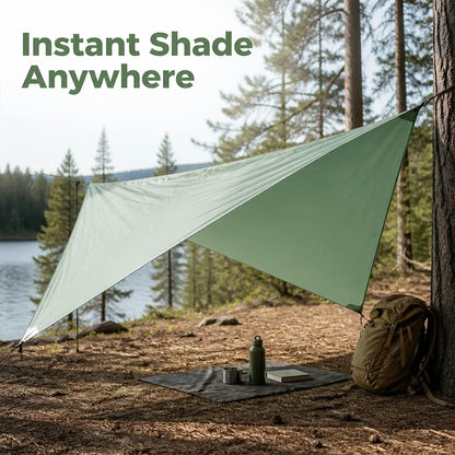 BreezeCanopy™ — Your Lightweight Fortress Against Sun and Surprise Showers