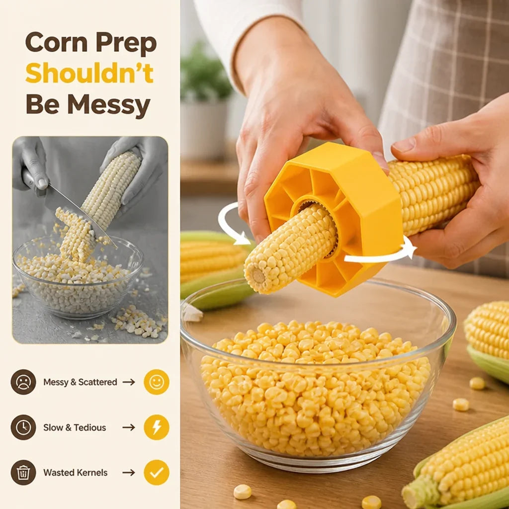 CobVanta™ — Cut Kernels Clean and Easy for Mess-Free, Perfect Corn Every Time