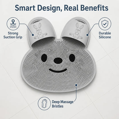 HydroSole™ Silicone Massage Mat — Turn Every Shower Into a Revitalizing Foot Spa Experience