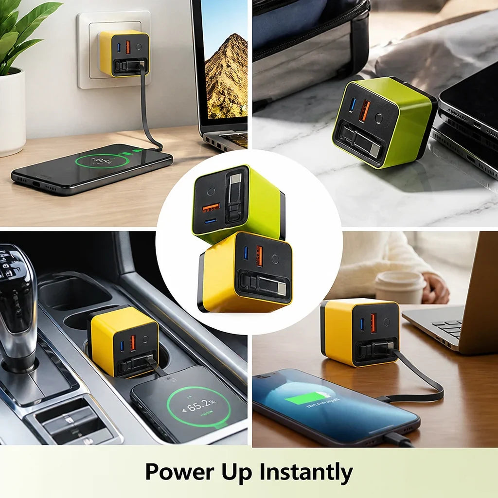ChargeQuill™ — Power Up Instantly and Take Charge of Your Day