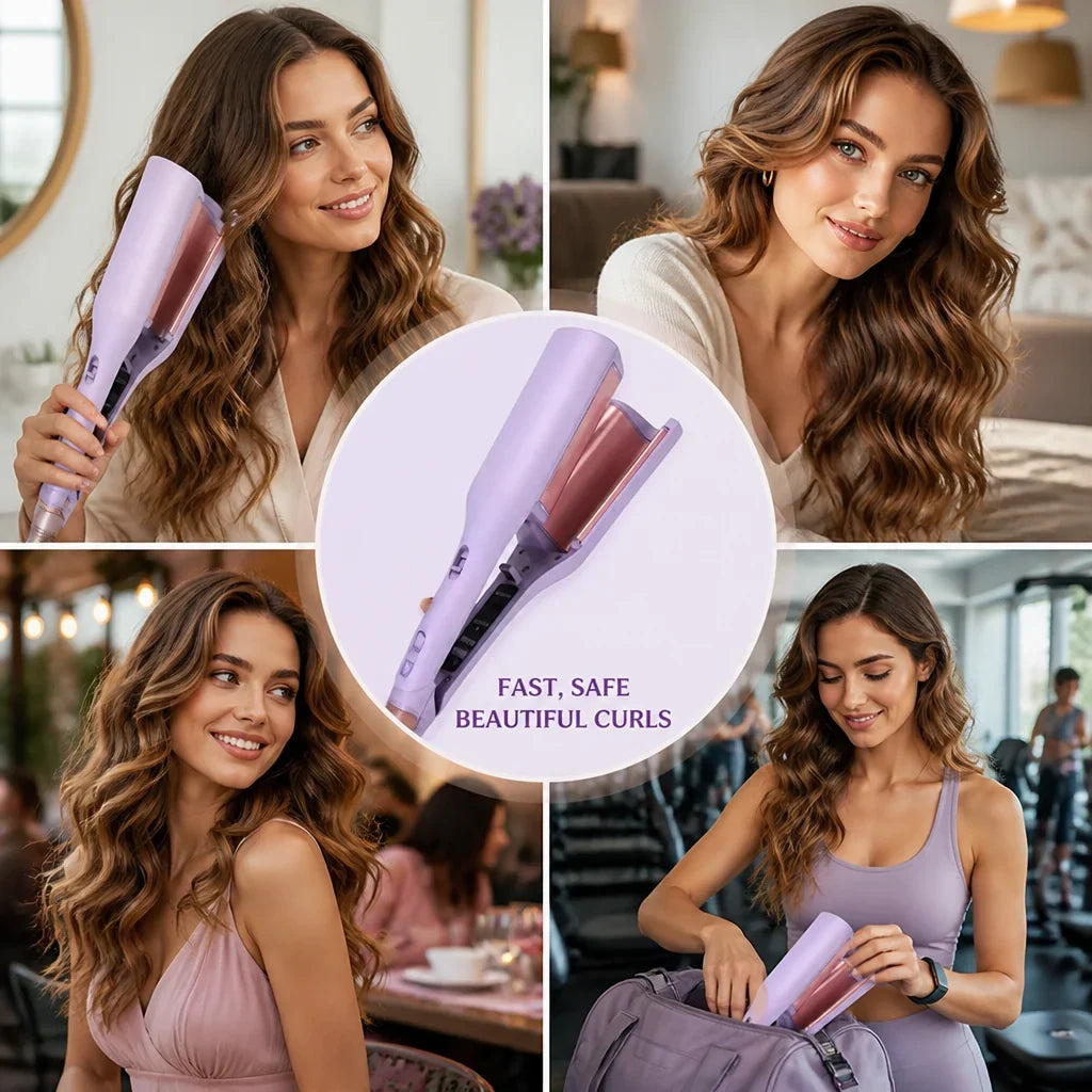 CurlVanta™ — Unlock Stunning, Safe Curls in Just 10 Seconds