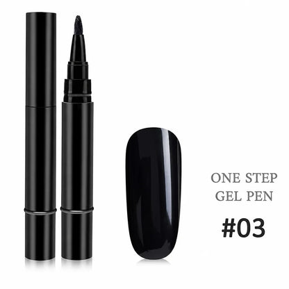 VeraBella™ All-in-One Gel Pen — Flawless, Fade-Proof Nails That Shine Through Everything