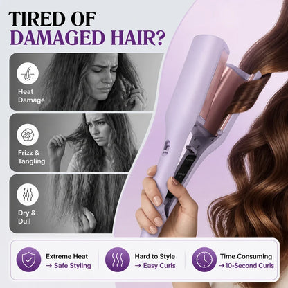 CurlVanta™ — Unlock Stunning, Safe Curls in Just 10 Seconds