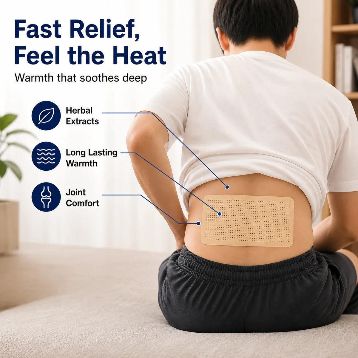 ThermaZing™ Ginger Therapy Patches — Melt Away Pain and Move Freely Again