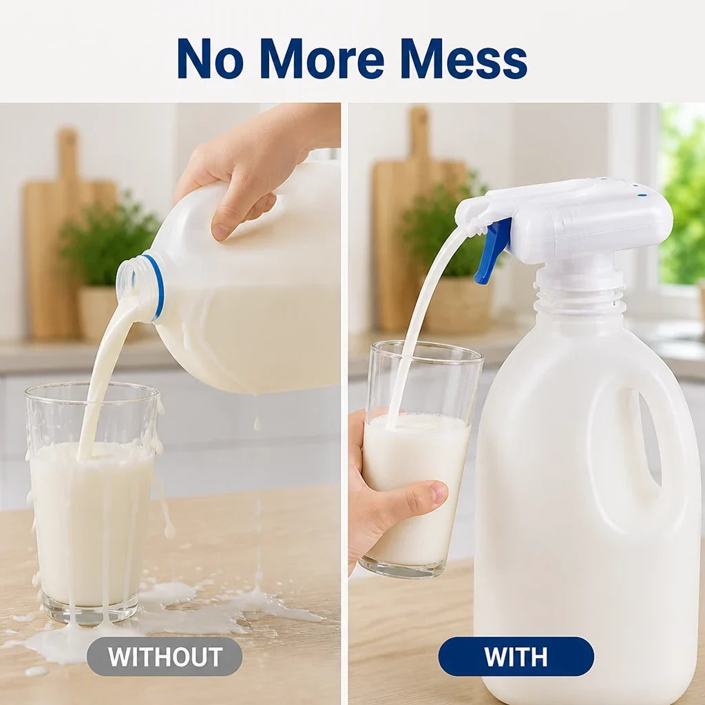 DripDock™ — Effortless, Spill-Free Pouring That Empowers Every Hand