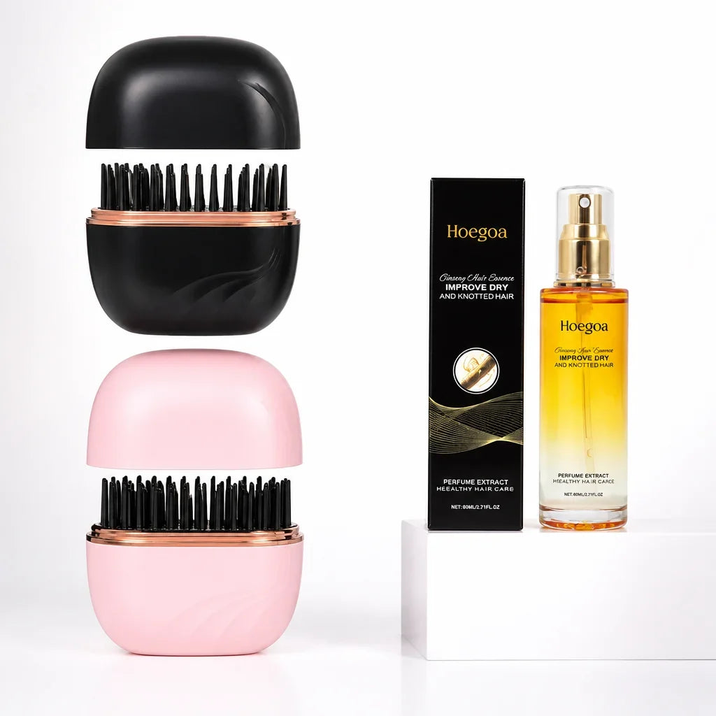 SilkComb™ Cordless Hair Straightener Comb — Transform Your Hair Into Silky, Radiant Perfection Instantly