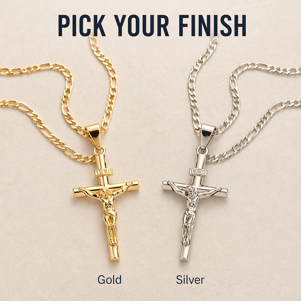 SolaraFaith™ Crucifix Necklace