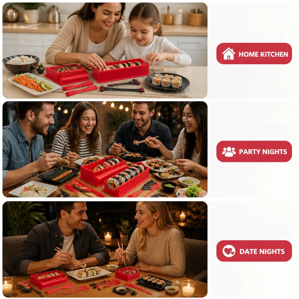 MakiPress™ — Create Stunning Sushi Rolls That Wow Every Time