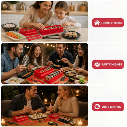 MakiPress™ — Create Stunning Sushi Rolls That Wow Every Time