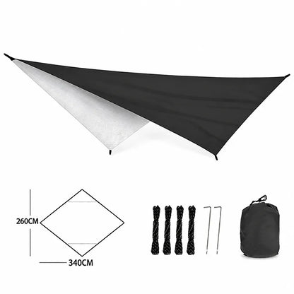 BreezeCanopy™ — Your Lightweight Fortress Against Sun and Surprise Showers