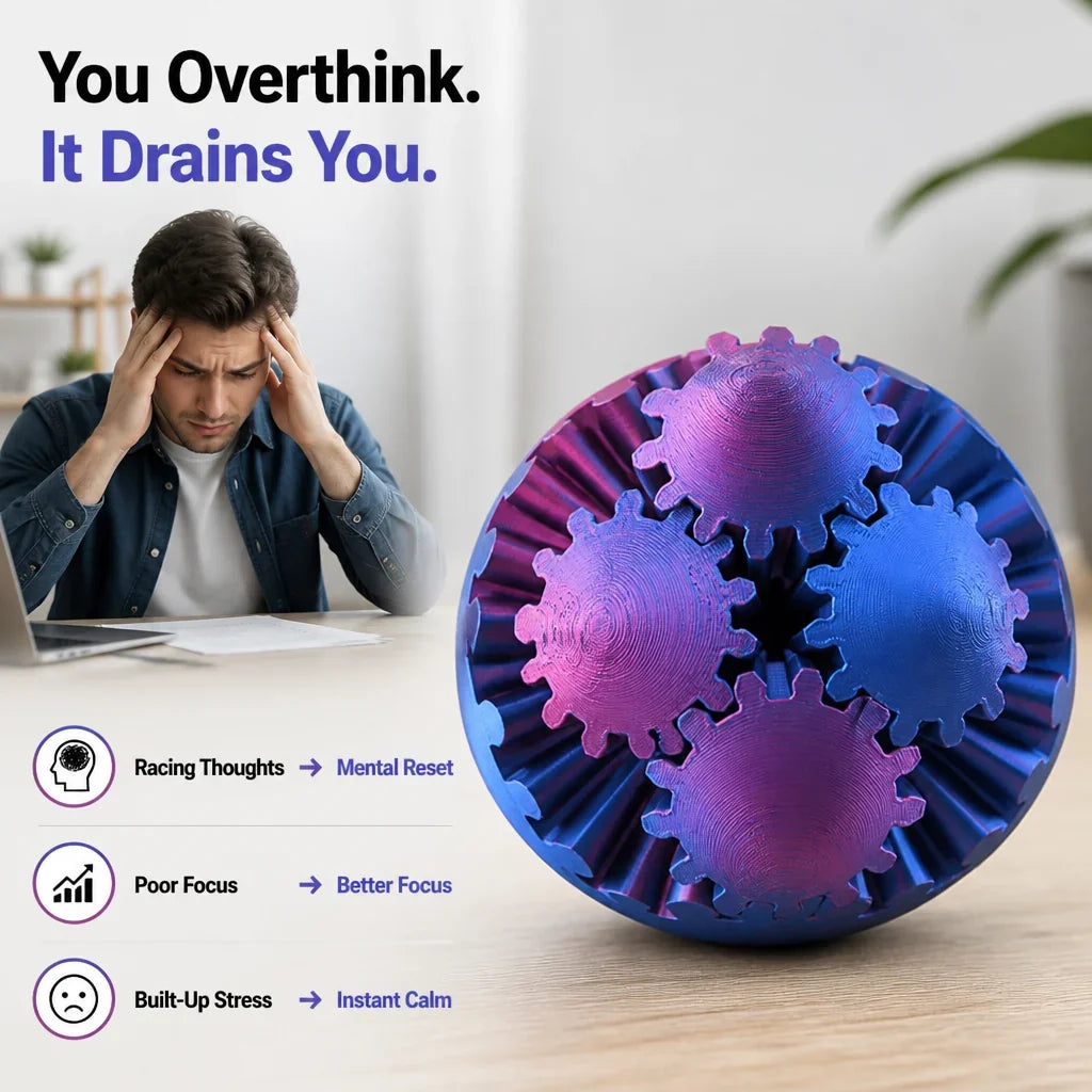 MellowOrb™ Sphere — Transform Restless Energy into Instant Calm and Focus