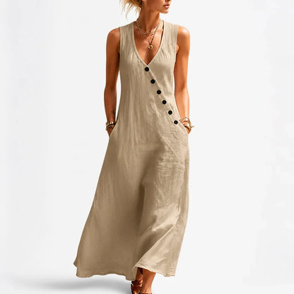Elzavé™ Maxi Dress — Stay Cool, Look Stunning, and Own Every Summer Moment