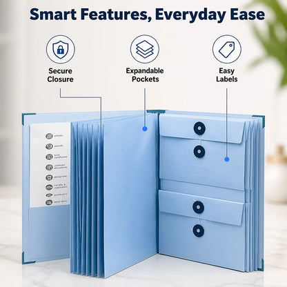 FolioBin™ — Conquer Clutter and Enjoy the Calm of Perfectly Organized Papers