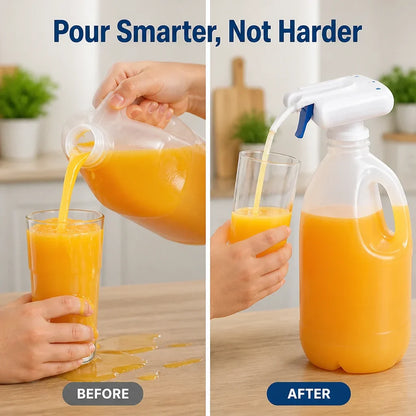 FlowSure™ — Effortless, Spill-Free Pouring for Everyone, Anytime