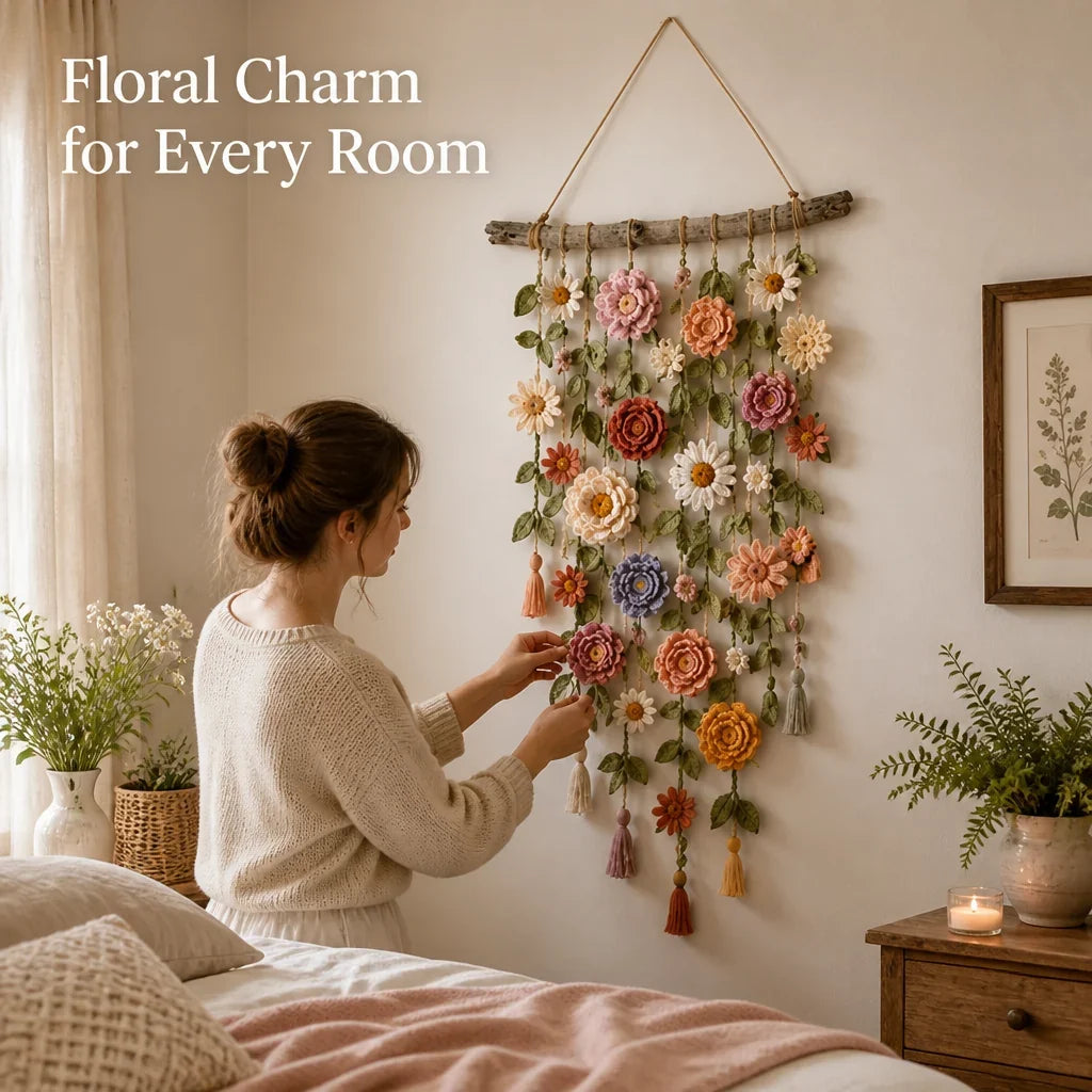 KnotLustre™ — Wrap Your Walls in Handmade Warmth and Effortless Calm