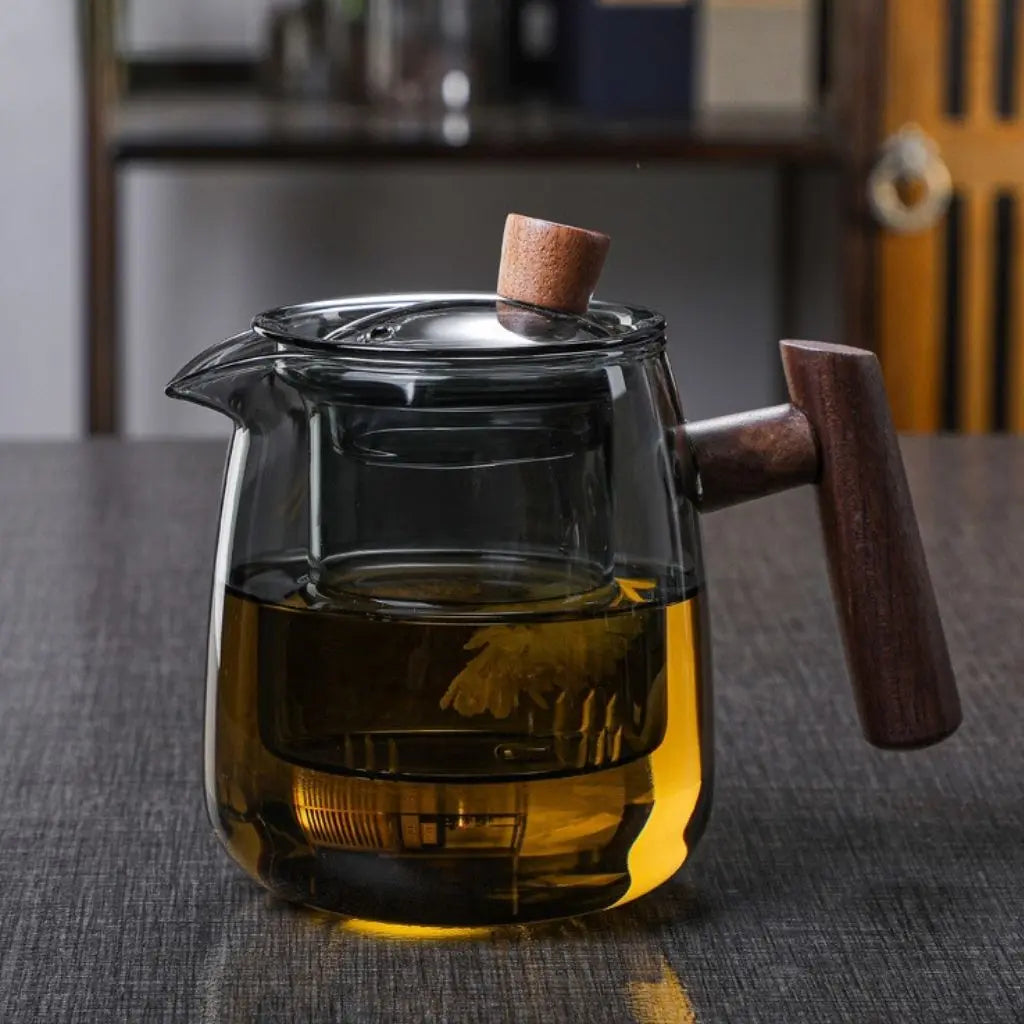 Carly Borosilicate Glass Teapot
