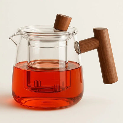Carly Borosilicate Glass Teapot