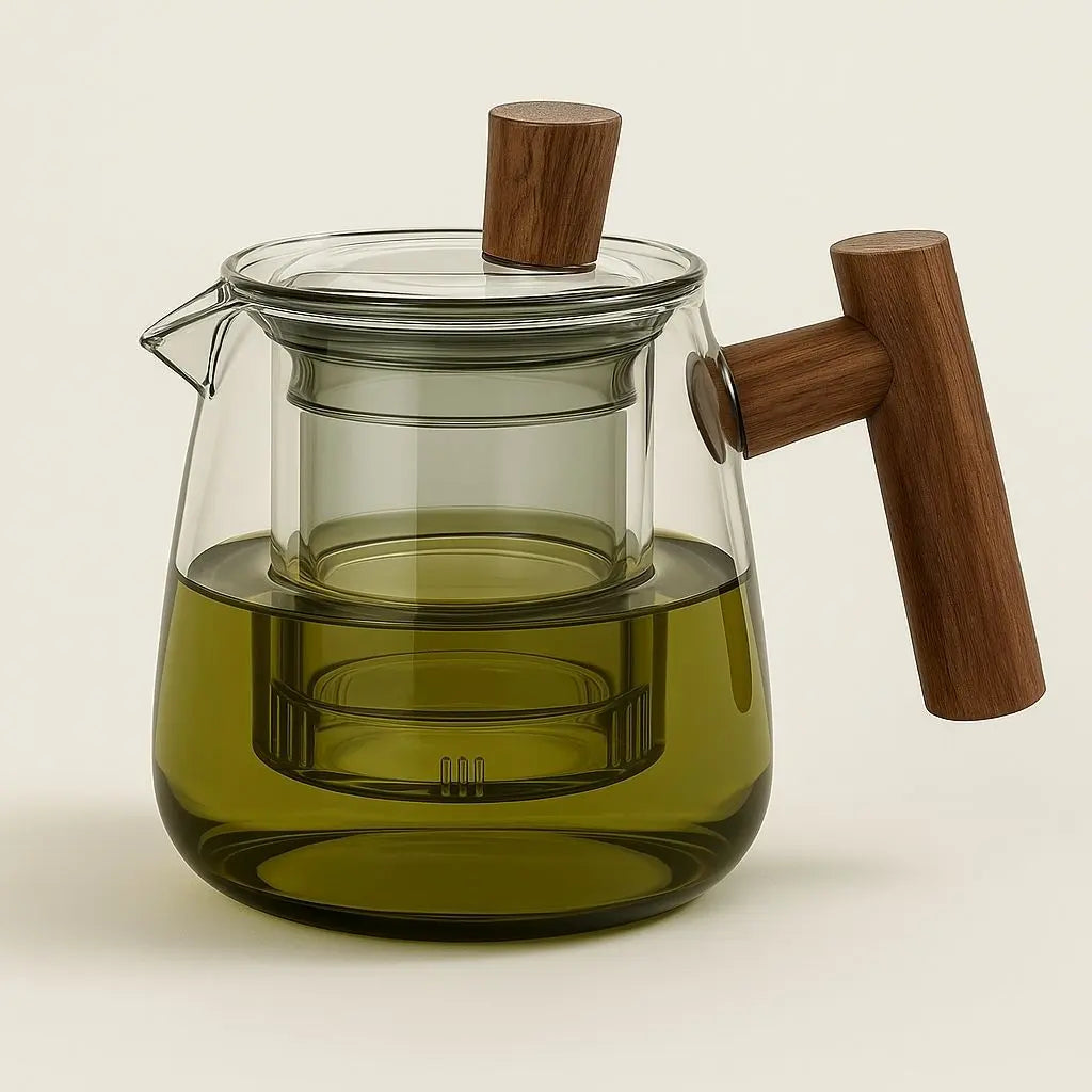 Carly Borosilicate Glass Teapot