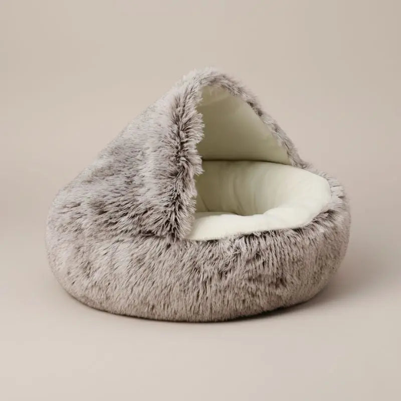CozyCave™-  Soft Plush Pet Bed