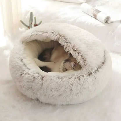 CozyCave™-  Soft Plush Pet Bed