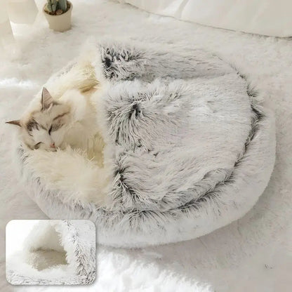 CozyCave™-  Soft Plush Pet Bed