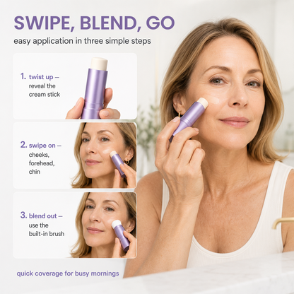 Color-Changing Foundation Stick