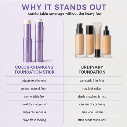 Color-Changing Foundation Stick