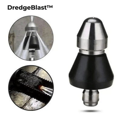 DredgeBlast™ — Unclogs Drains in seconds, without chemicals!