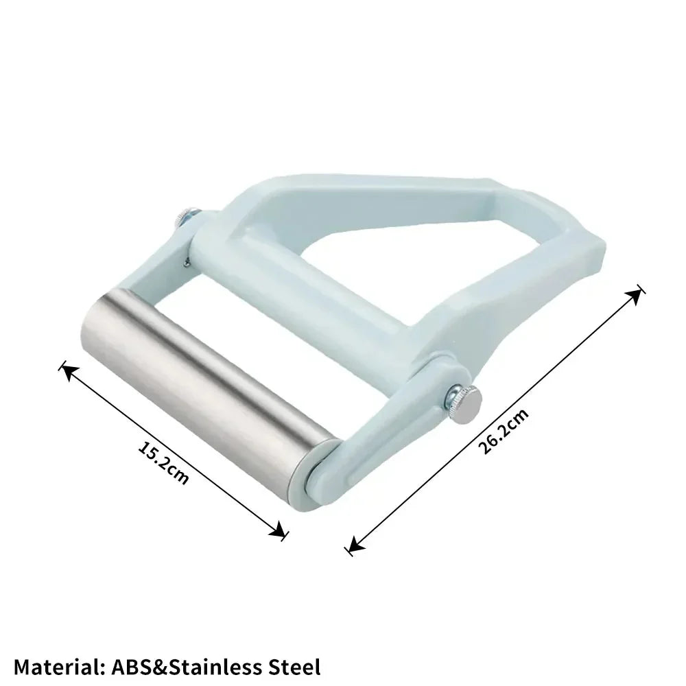 DoughRoll™ | Hand Roller T-Shape, Stainless Steel & Non-Stick