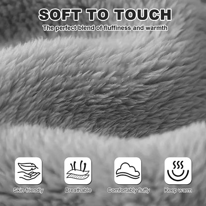 Heated Dog Bed with Adjustable Temperature and Removable Washable Cover