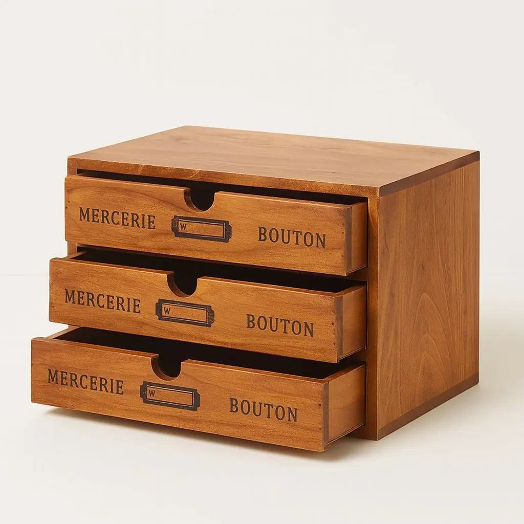 Heritage Vintage Wooden Storage Drawer