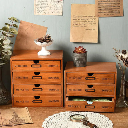 Heritage Vintage Wooden Storage Drawer