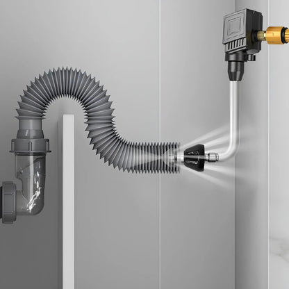 DredgeBlast™ — Unclogs Drains in seconds, without chemicals!